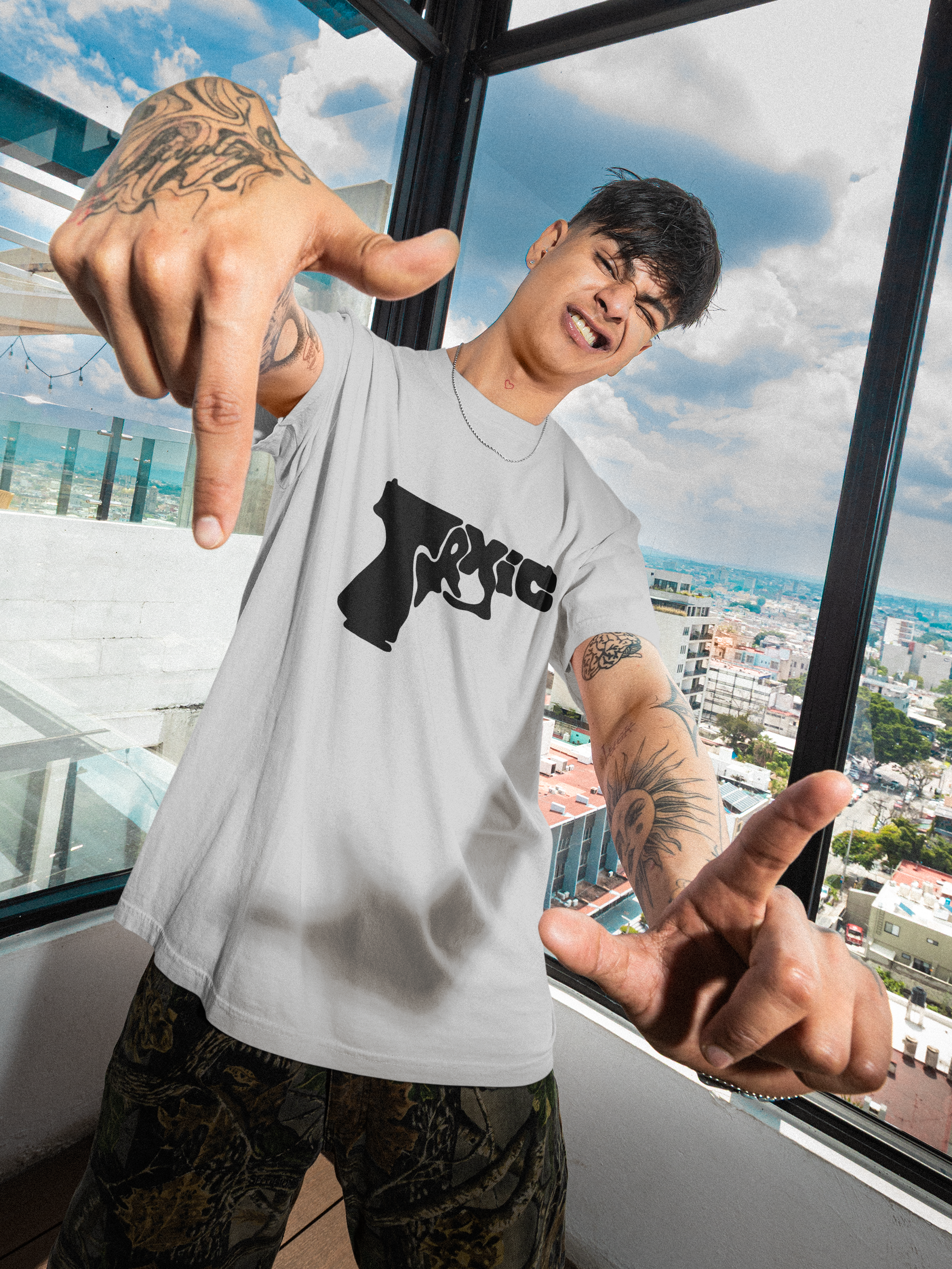 Toxic vibes male Tee