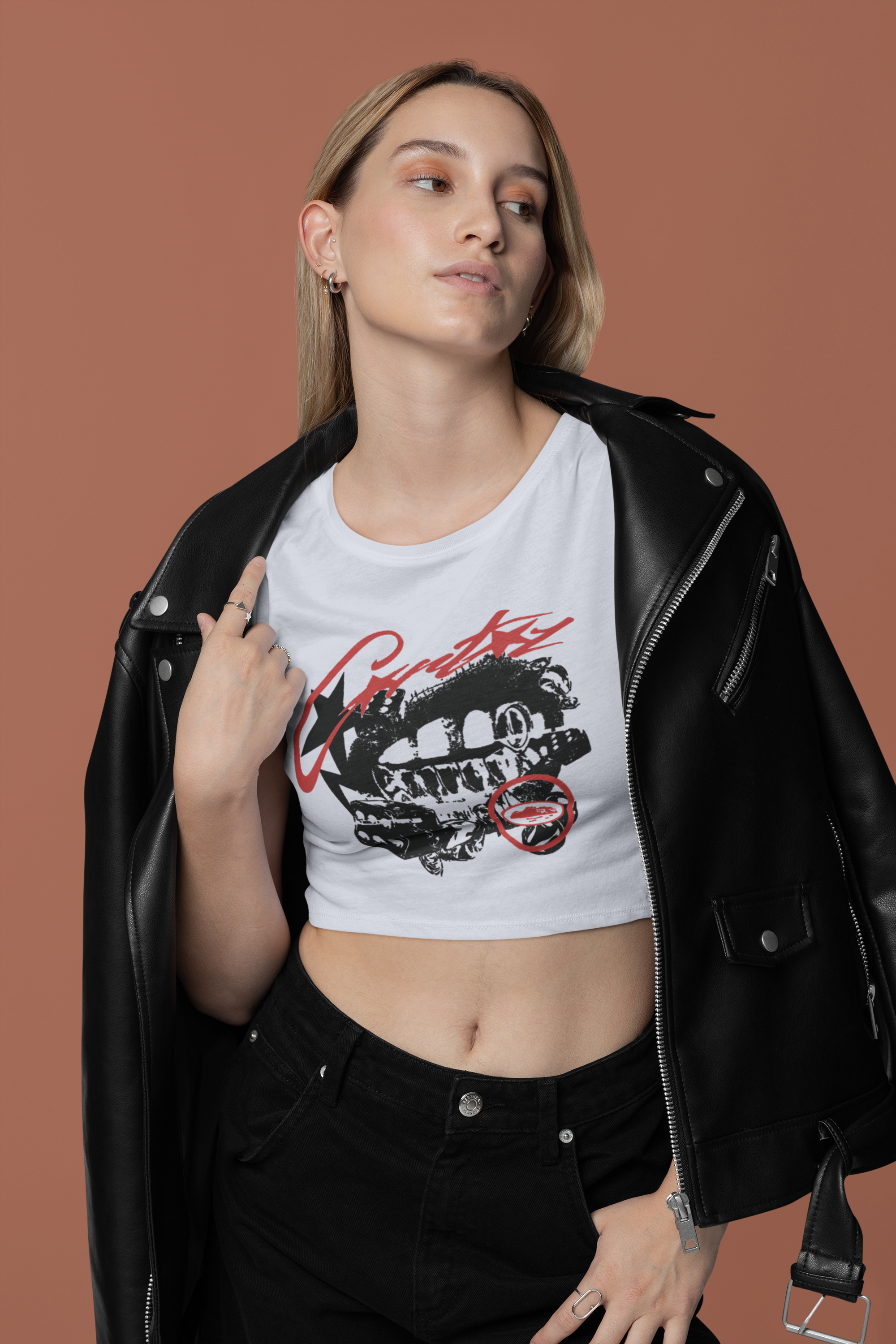 Street signatures crop top
