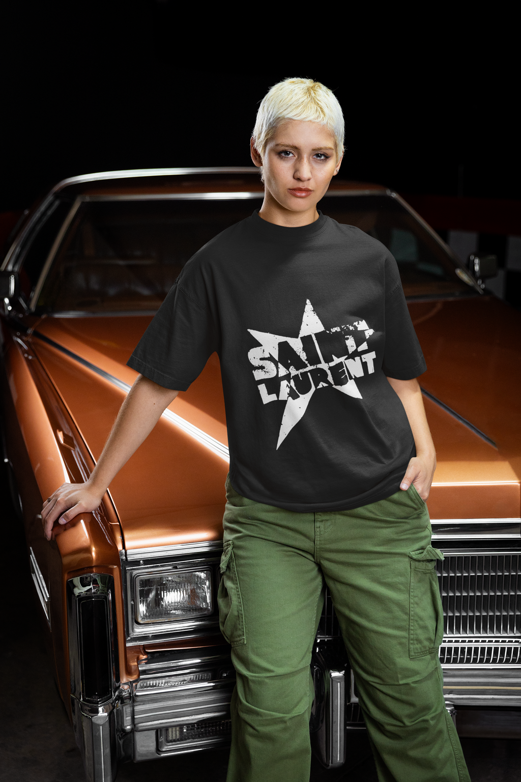 Saint Laurent star STAR Unisex tee