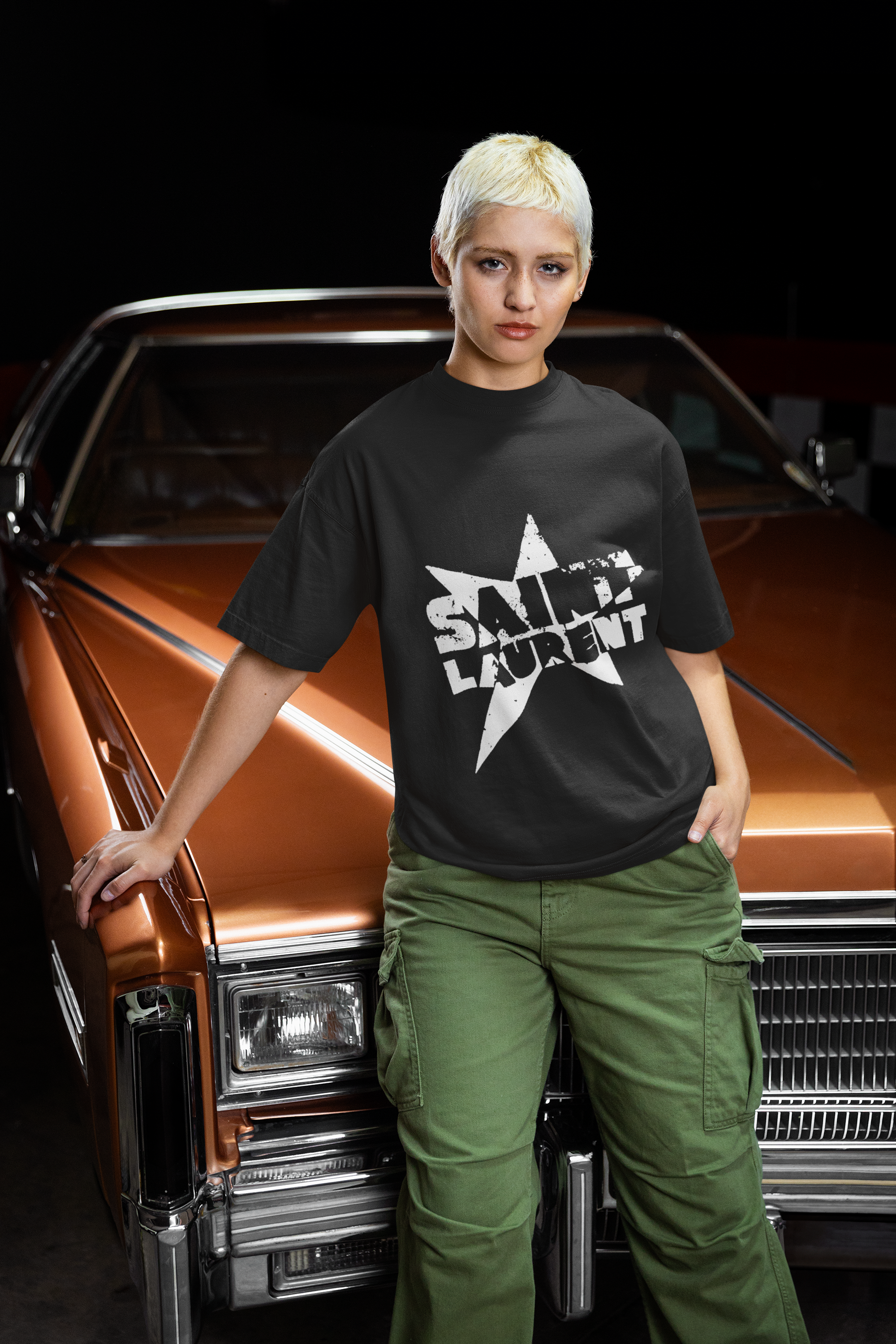 Saint Laurent star STAR Unisex tee