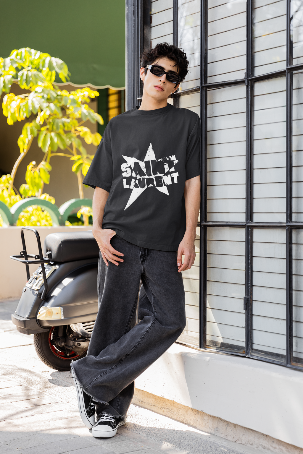 Saint Laurent star STAR Unisex tee