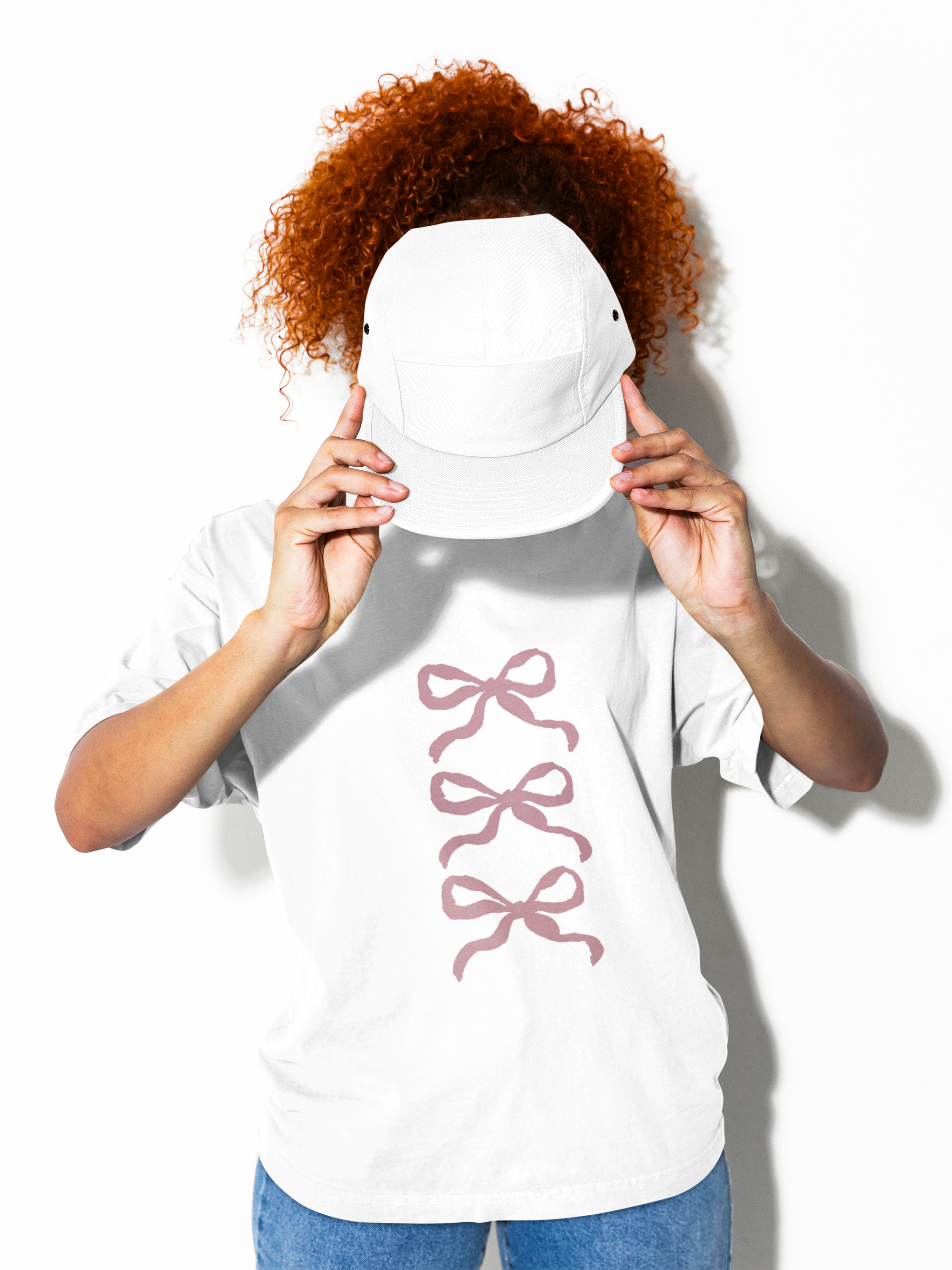 Coquette women's Pink girly Bows Tee