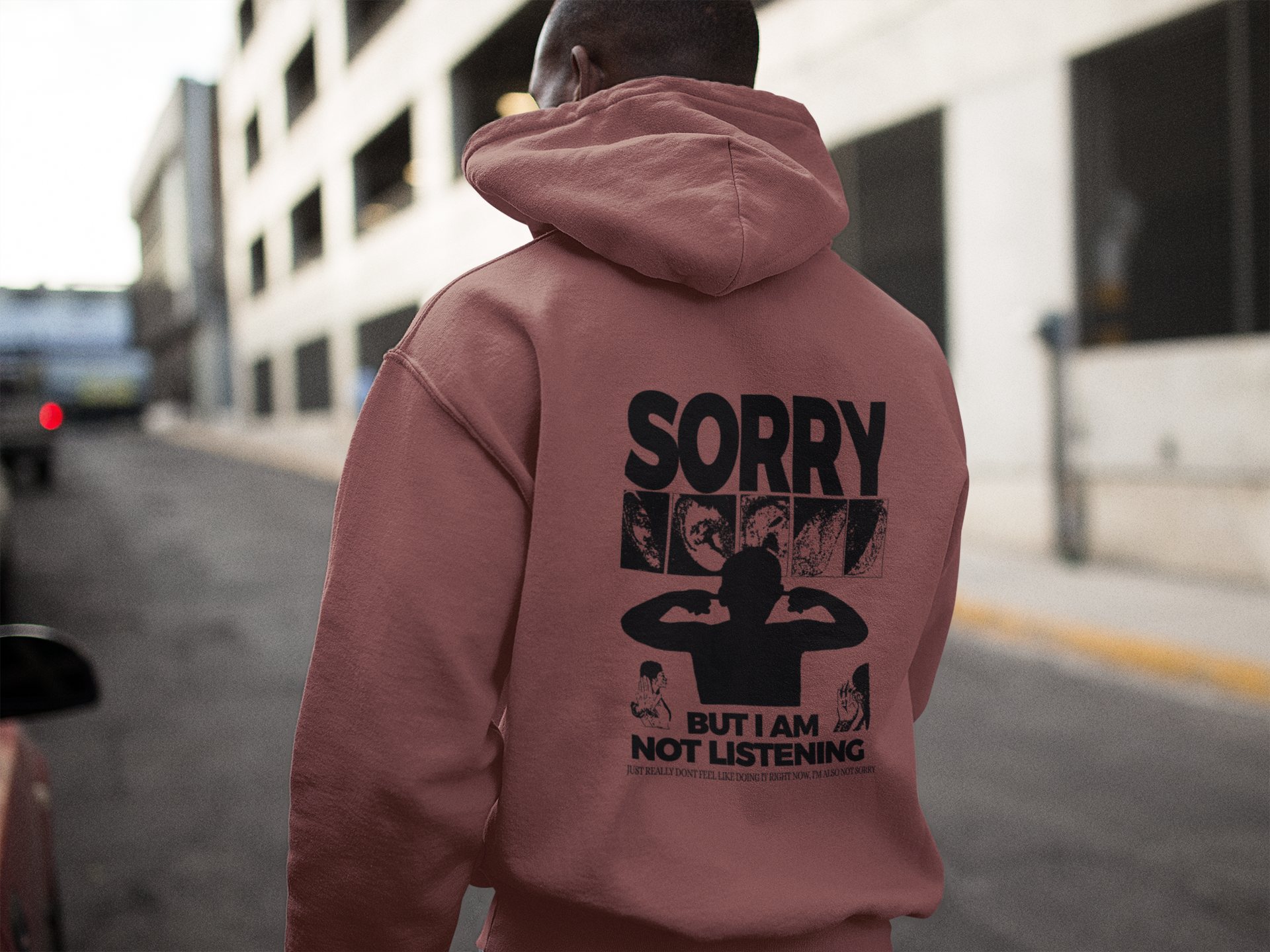 Sorry Not Sorry - Unapologetic Unisex Hoodie