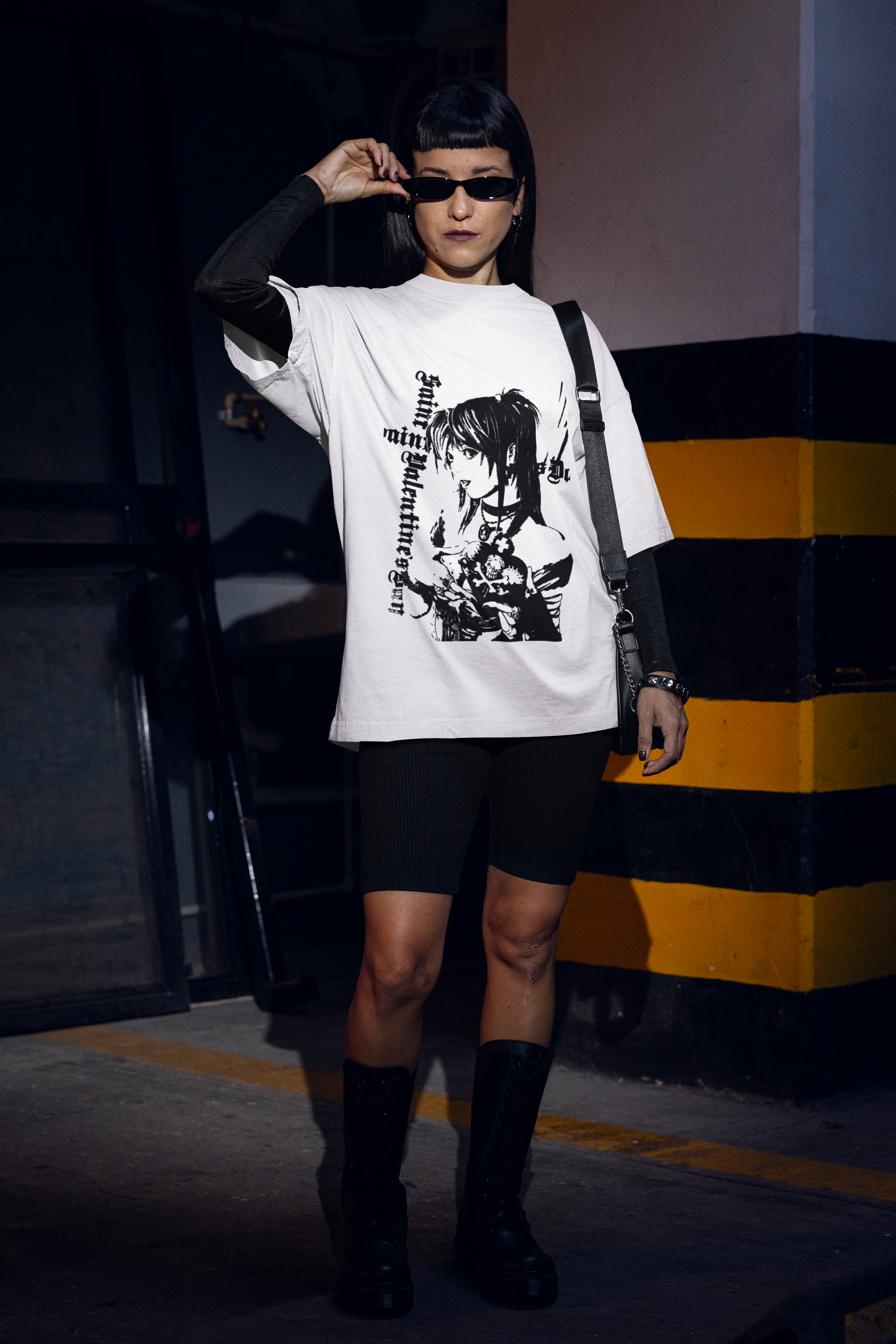 Skull Heart Rebellion Misa Tee