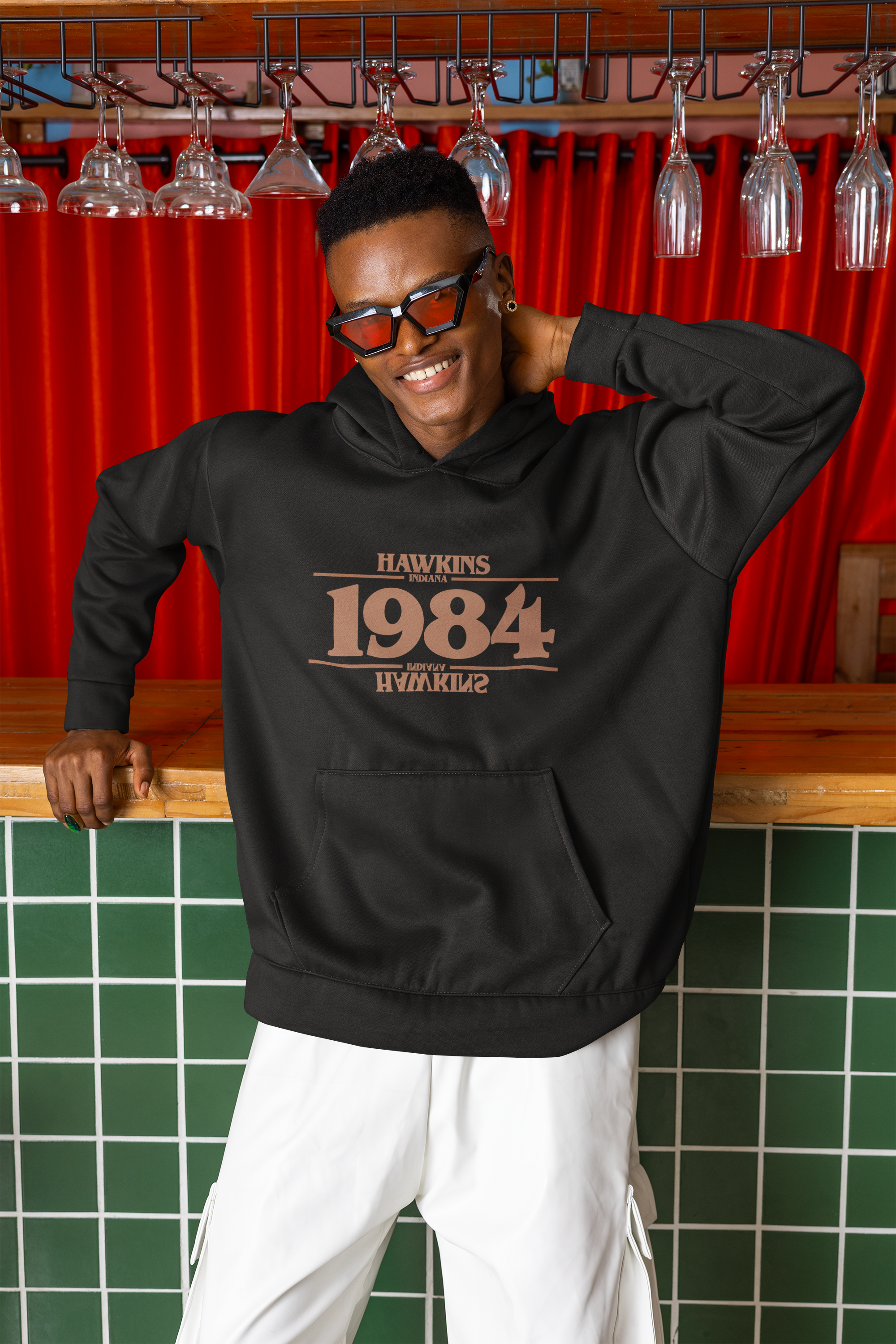 Hawkins 1984 Retro Hoodie